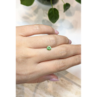 0.63 Ct. Demantoid Garnet from Namibia Life Style