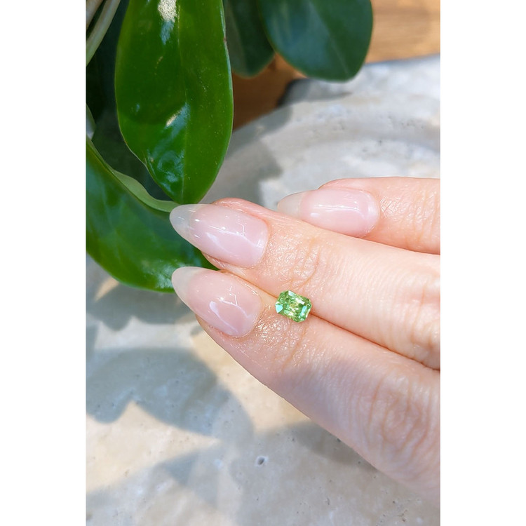 0.82 Ct. Demantoid Garnet from Namibia