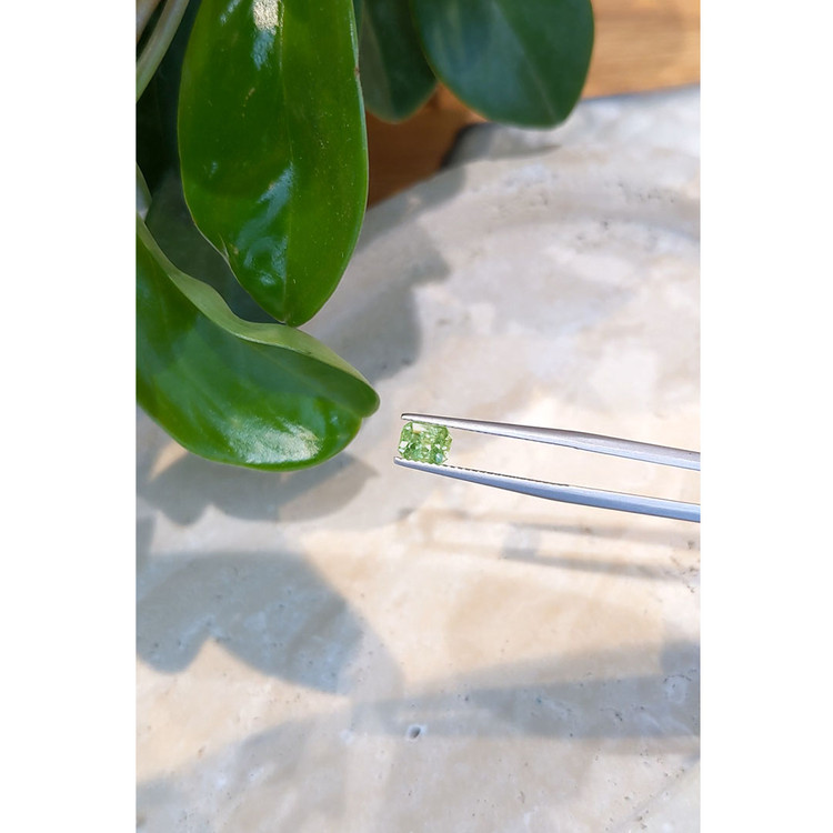 0.82 Ct. Demantoid Garnet from Namibia