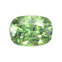0.91 Ct. Demantoid Garnet from Namibia Video