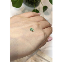 0.91 Ct. Demantoid Garnet from Namibia Life Style