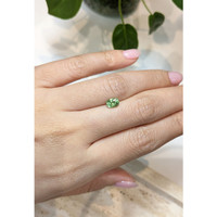 0.91 Ct. Demantoid Garnet from Namibia Life Style