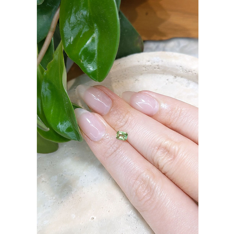 0.41 Ct. Demantoid Garnet from Namibia