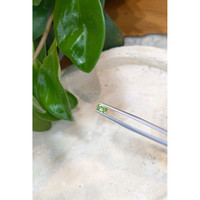 0.41 Ct. Demantoid Garnet from Namibia Life Style