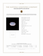 1.34 Ct. White Opal from Australia Scan Report