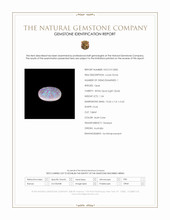 1.34 Ct. Multi Color White Opal (Light Opal) from Australia Scan Report