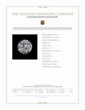 1.45 Ct. Zircon from Ceylon (Sri Lanka) Scan Report
