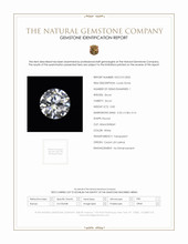 0.82 Ct. Zircon from Ceylon (Sri Lanka) Scan Report