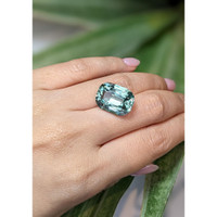 13.43 Ct. Aquamarine from Brazil Life Style