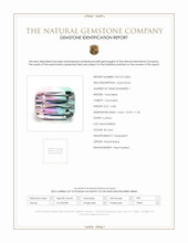 16.86 Ct. Tourmaline from Mozambique Scan Report