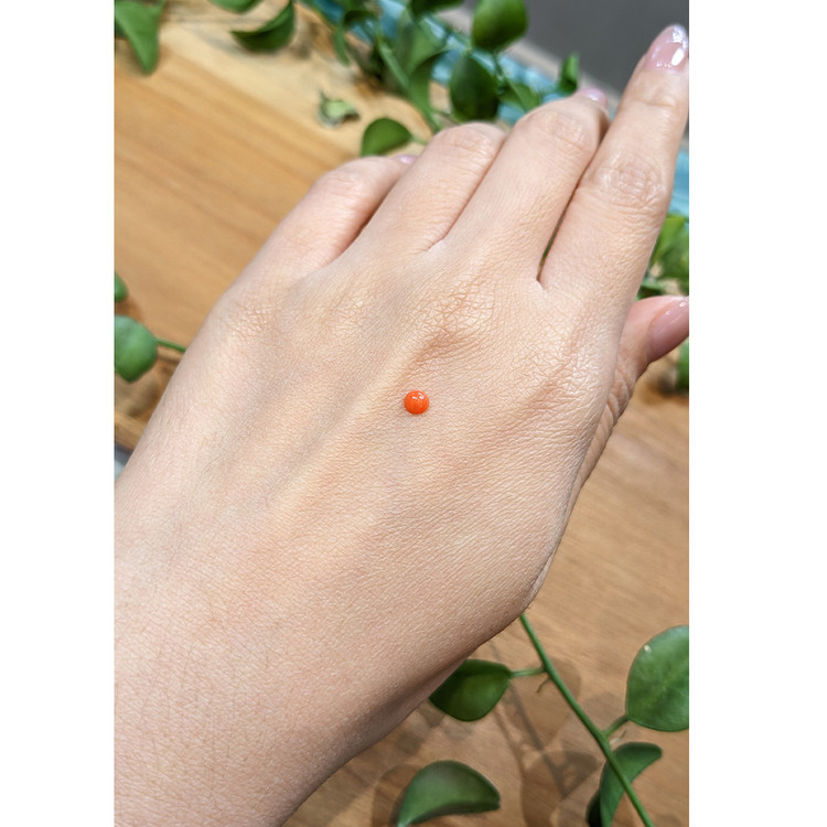 0.19 Ct. Cabochon Coral from Italy