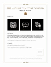 10.34 Ct. Jeremejevite Appraisal