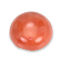 1.53 Ct. Cabochon Coral from Italy Video