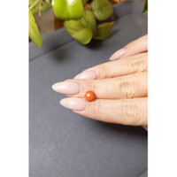 1.53 Ct. Cabochon Coral from Italy Life Style