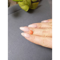 1.74 Ct. Cabochon Coral from Italy Life Style