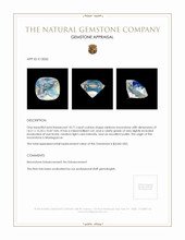 10.71 Ct. Moonstone from Madagascar Appraisal