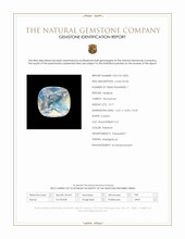 10.71 Ct. Rainbow Moonstone from Madagascar Scan Report