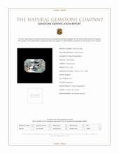 9.52 Ct. Moonstone from Ceylon (Sri Lanka) Scan Report
