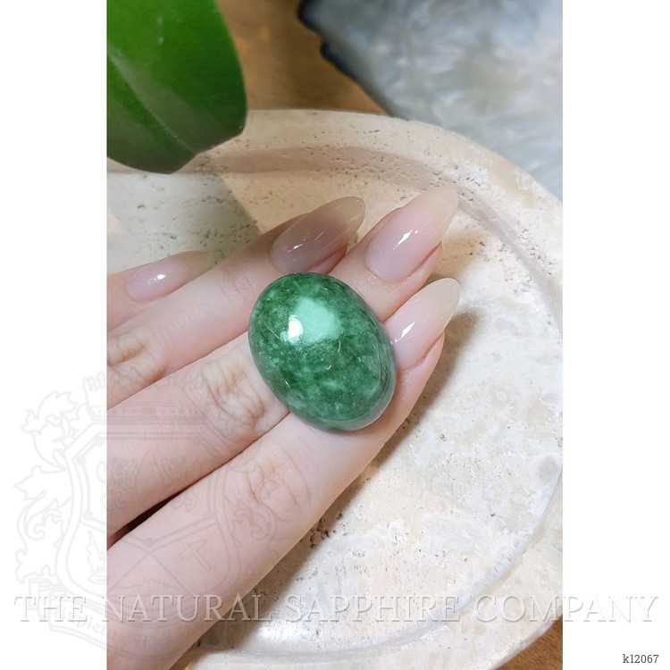 59.24 Ct. Cabochon Jade from Burma (Myanmar)