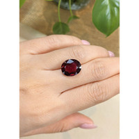 10.18 Ct. Rhodolite Garnet from Tanzania Life Style