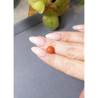 2.18 Ct. Cabochon Coral from Italy Life Style