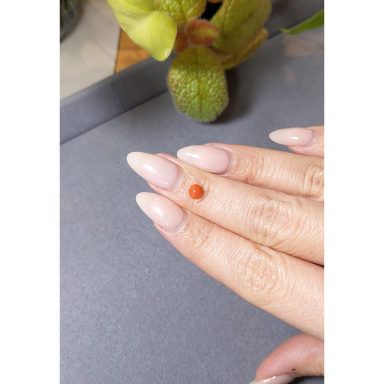 0.24 Ct. Cabochon Coral from Italy