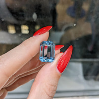 9.10 Ct. Aquamarine from Mozambique Life Style