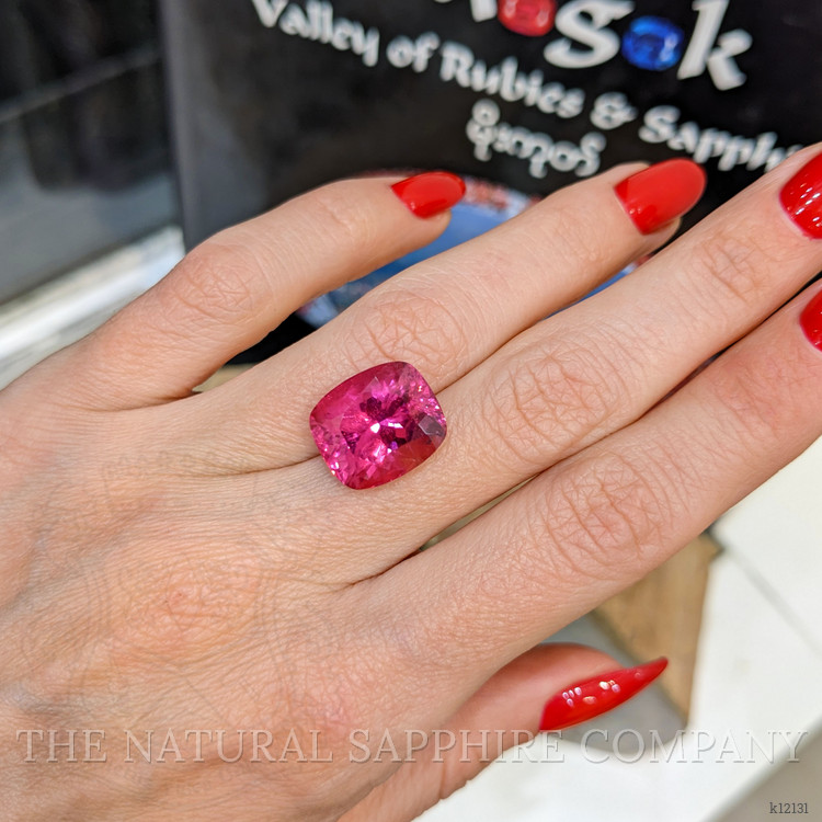 9.96 Ct. Rubellite Tourmaline from Ceylon (Sri Lanka)