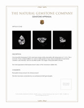3.00 Ct. Phenakite from Russia Appraisal