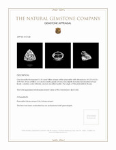 2.18 Ct. Phenakite from Russia Appraisal