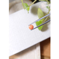 0.68 Ct. Cabochon Coral from Italy Life Style