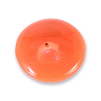 0.43 Ct. Cabochon Coral from Italy Video