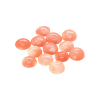 2.92 Ct. Cabochon Coral from Italy Video