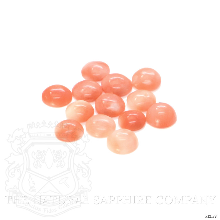 2.92 Ct. Cabochon Coral from Italy