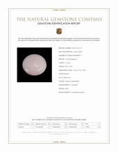 0.50 Ct. Salmon and White Cabochon Coral from Italy Scan Report