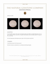 2.09 Ct. Cabochon Coral from Italy Appraisal