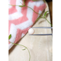 2.09 Ct. Cabochon Coral from Italy Life Style