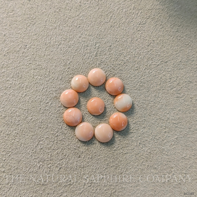 12.34 Ct. Cabochon Coral from Italy