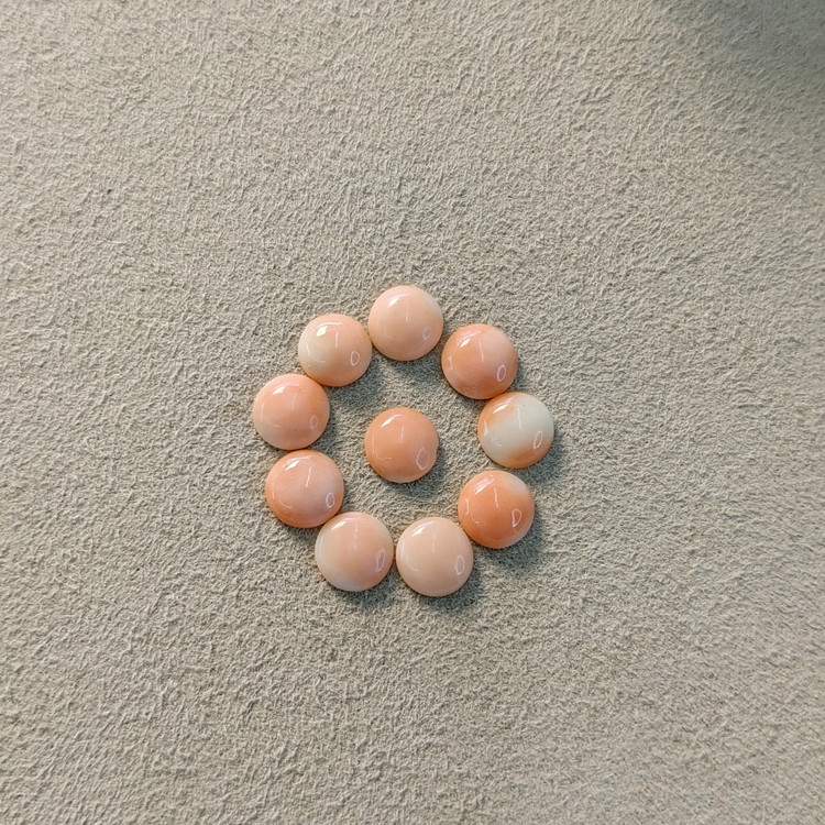 12.34 Ct. Cabochon Coral from Italy