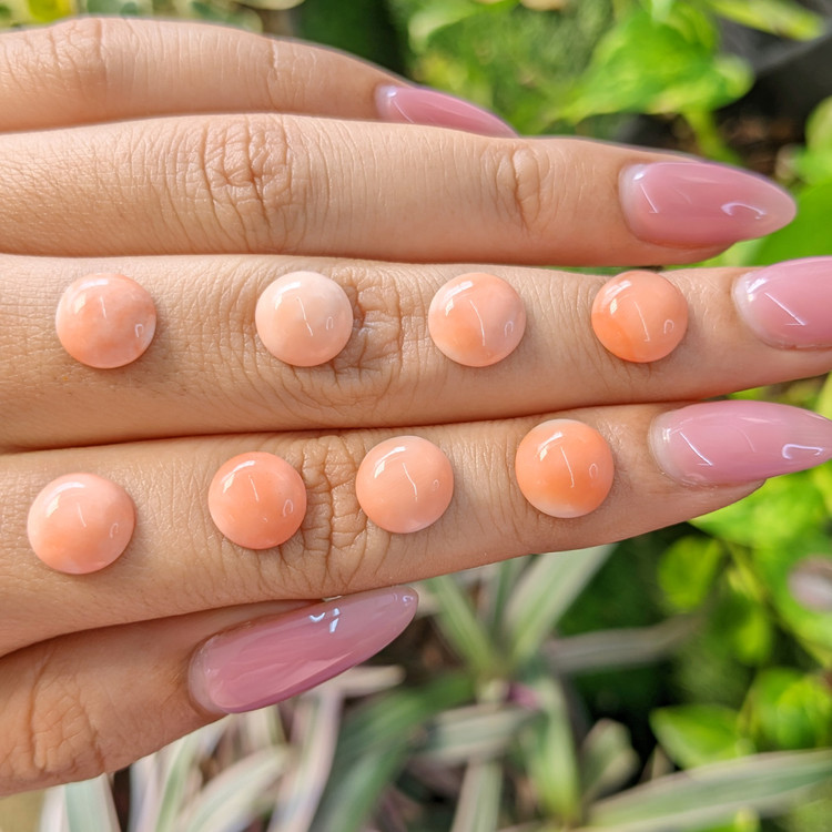 21.37 Ct. Cabochon Coral from Italy