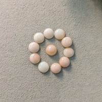 18.07 Ct. Cabochon Coral from Italy Life Style