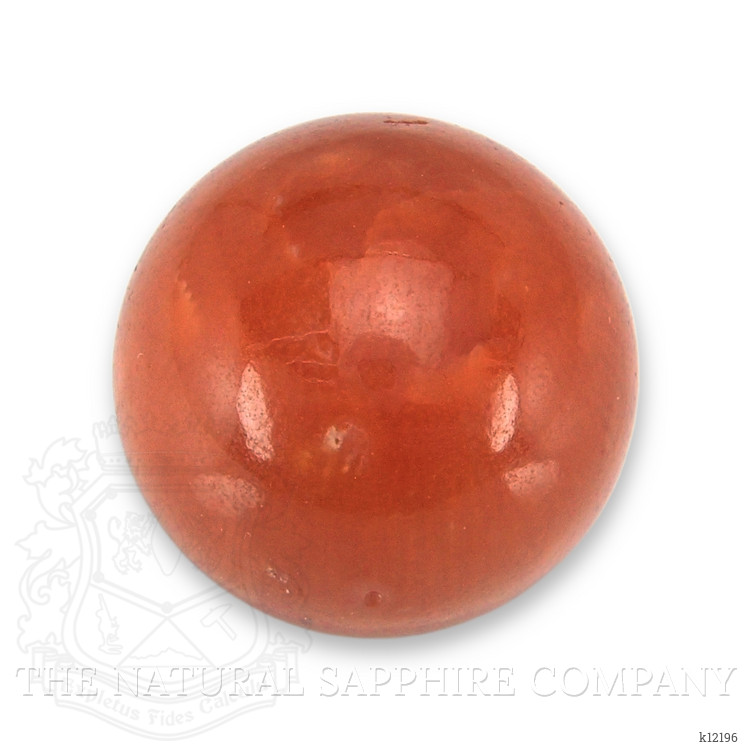 5.57 Ct. Cabochon Coral from Italy