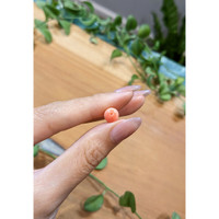 3.29 Ct. Coral from Italy Life Style