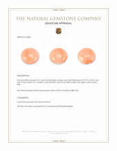 4.47 Ct. Coral from Italy Appraisal