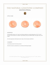 4.47 Ct. Coral from Italy Appraisal