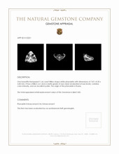 1.66 Ct. Phenakite from Russia Appraisal