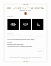 2.52 Ct. Phenakite from Russia Appraisal
