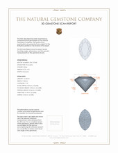 2.52 Ct. Phenakite from Russia 3 D Scan Report