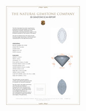 2.52 Ct. Phenakite from Russia 3 D Scan Report