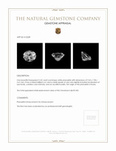 2.42 Ct. Phenakite from Russia Appraisal